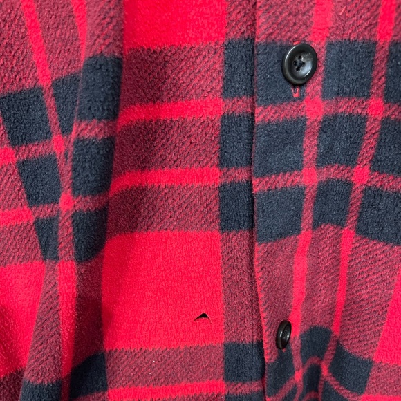 Chaps men’s fleece shacket - Picture 3 of 9